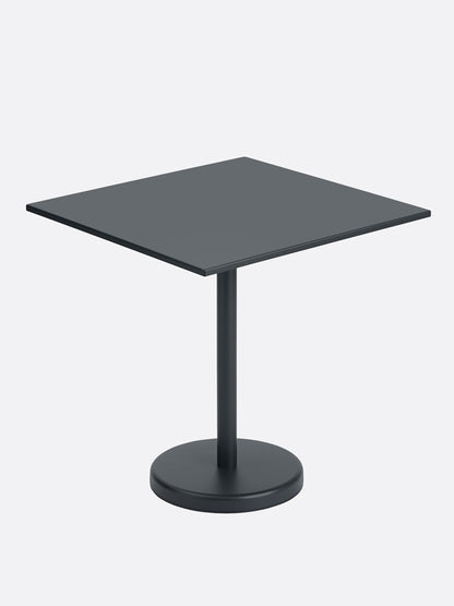 Linear Steel Café Table | Muuto | Catalog Interiors 