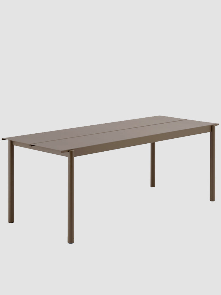 Linear Steel Table | Muuto | Catalog Interiors 