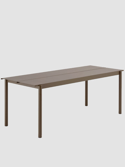 Linear Steel Table | Muuto | Catalog Interiors 