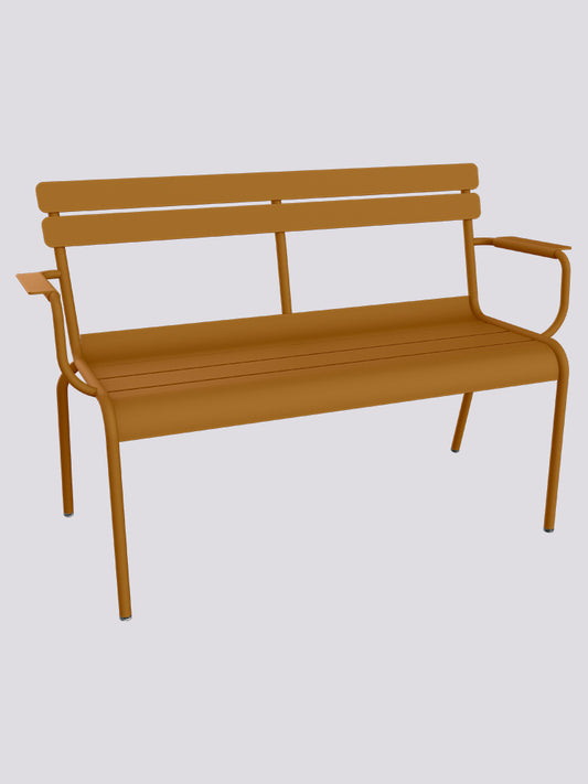 Luxembourg Outdoor Garden Bench Gingerbread