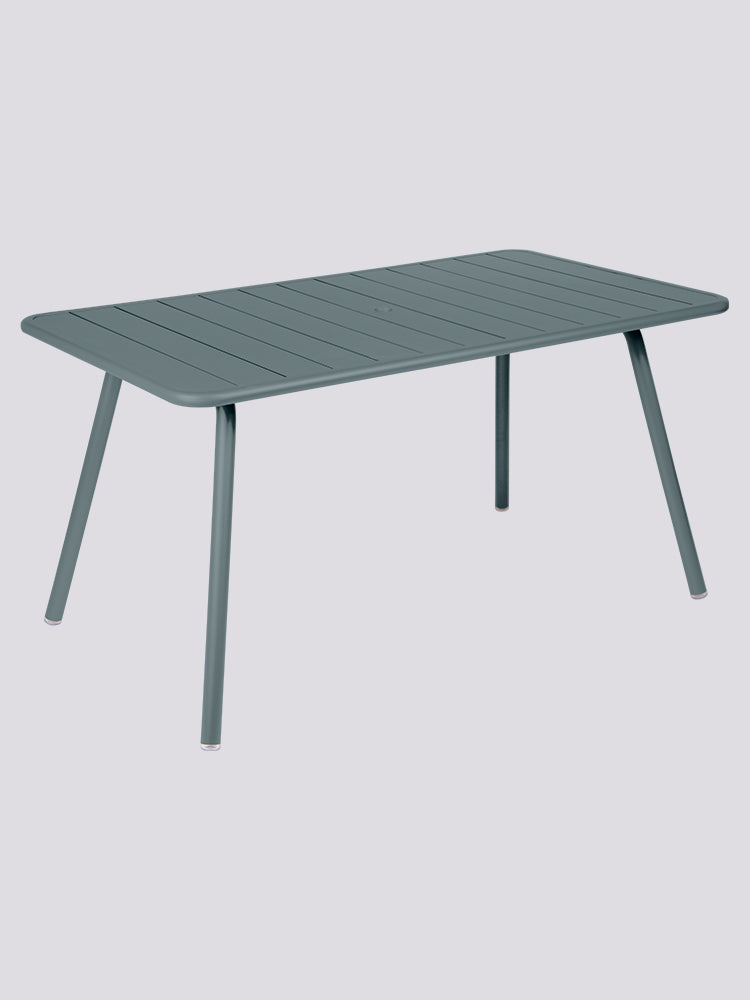 Luxembourg Outdoor Dining Table L142 x D80cm Storm Grey