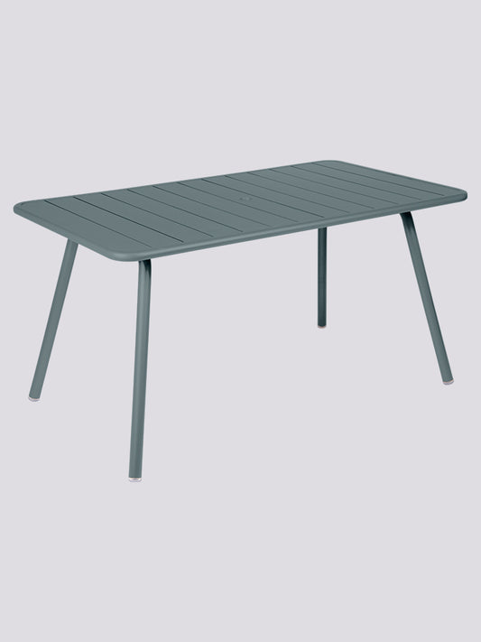 Luxembourg Outdoor Dining Table L142 x D80cm Storm Grey