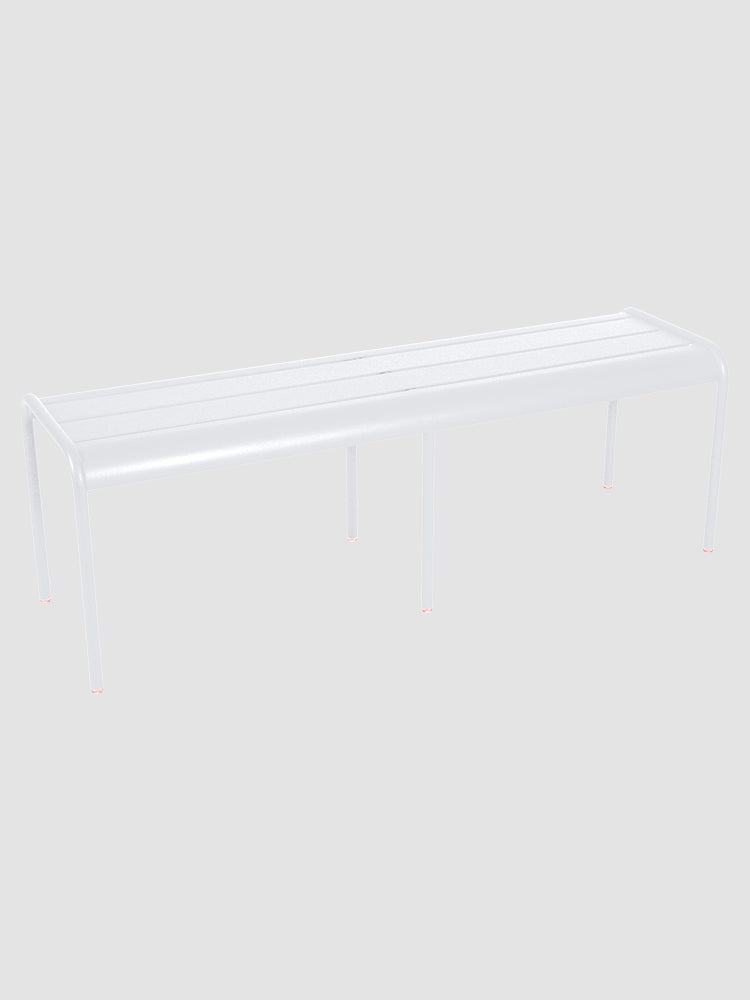 Luxembourg Outdoor Dining 3/4 Bench | Fermob | Catalog Interiors UK