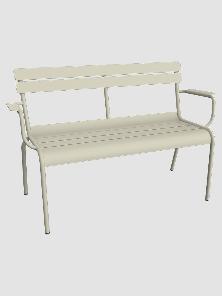 Luxembourg Outdoor Garden Bench  | Fermob | Catalog Interiors UK