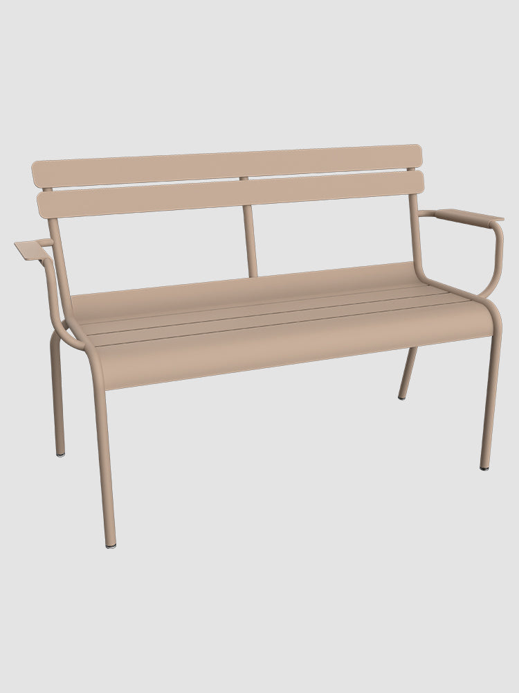 Luxembourg Outdoor Garden Bench  | Fermob | Catalog Interiors UK