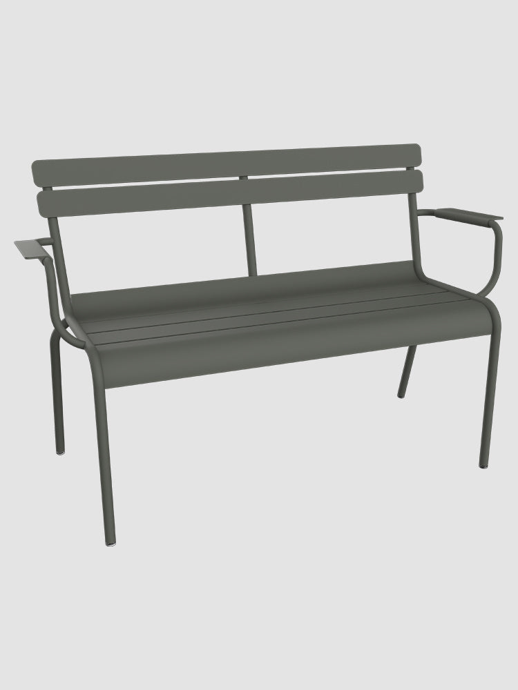 Luxembourg Outdoor Garden Bench  | Fermob | Catalog Interiors UK