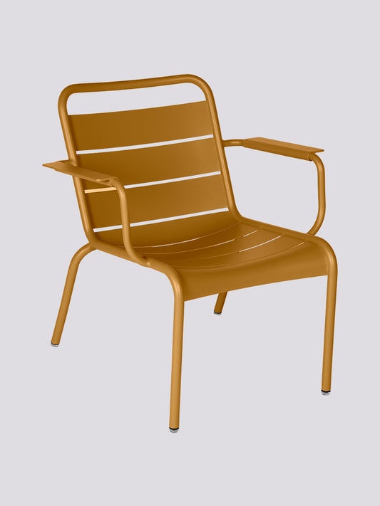 Luxembourg Outdoor Lounge Armchair Gingerbread