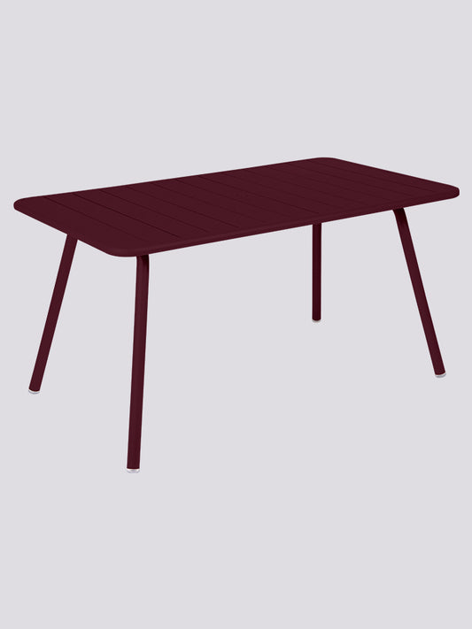 Luxembourg Outdoor Dining Table L143 x D80cm Black Cherry
