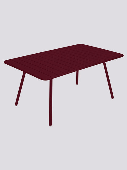Luxembourg Outdoor Dining Table 165x100cm Black Cherry