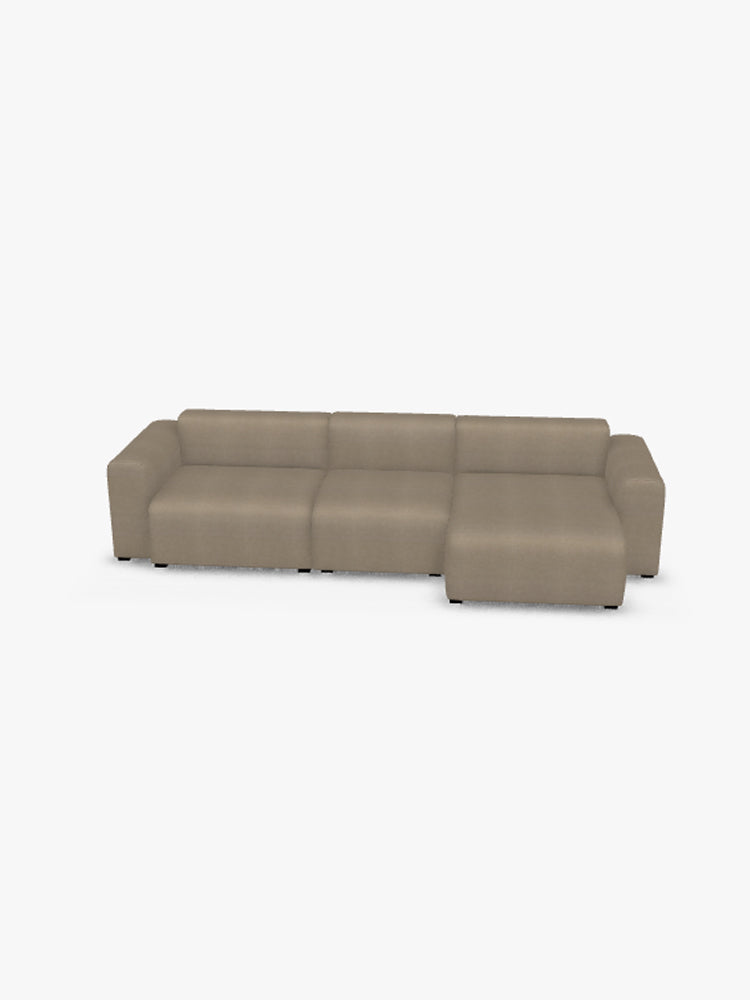 Mags Low Armrest Sofa 3 Seater
