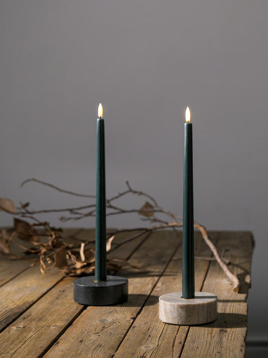 Marble Base Candleholder