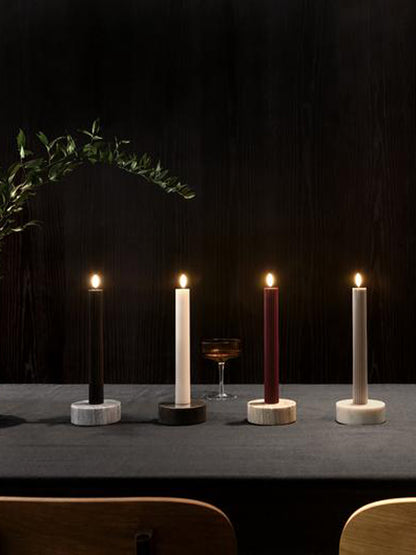 Marble Base Candleholder