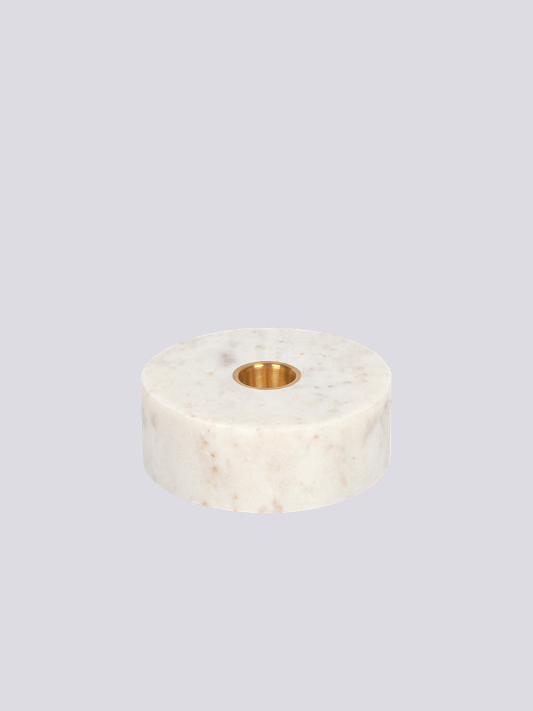 Marble Base Candleholder