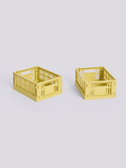 HAY Mini Colour Crate set of 2