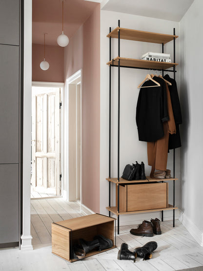 Moebe Shelving System S.255.1.F | Catalog Interiors 