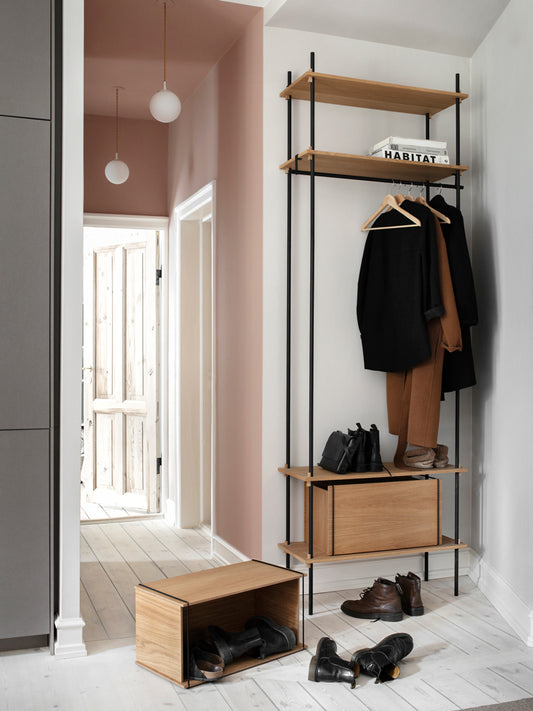 Moebe Shelving System S.255.1.F | Catalog Interiors 