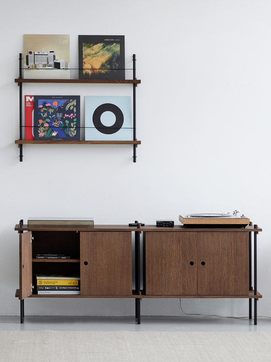 Moebe Shelving System S.65.2.D | Catalog Interiors 