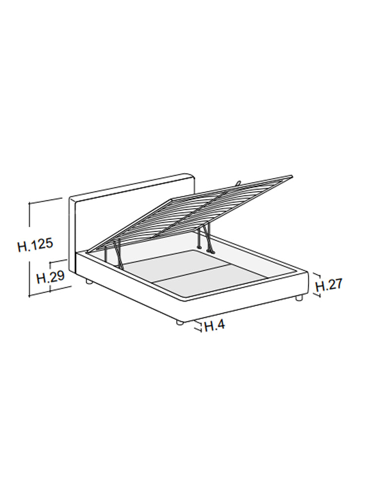 Noah Ottoman Bed