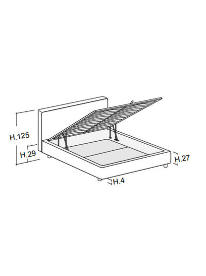Noah Ottoman Bed