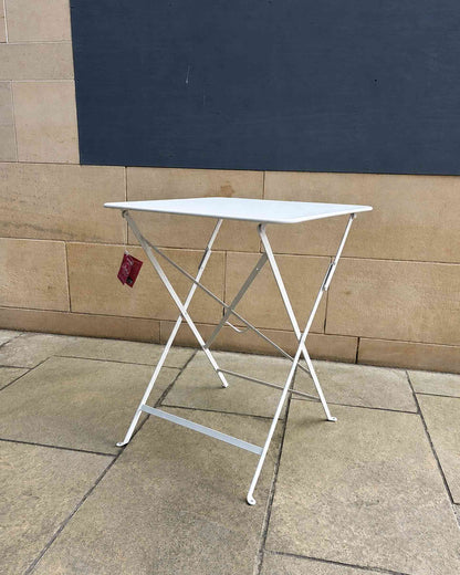 Ex-Display Bistro Square Table Clay Grey | Fermob | Catalog Interiors UK