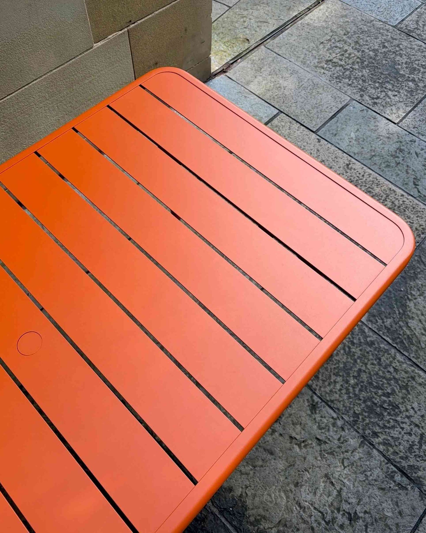 Ex-Display Luxembourg Dining Table Candied Orange