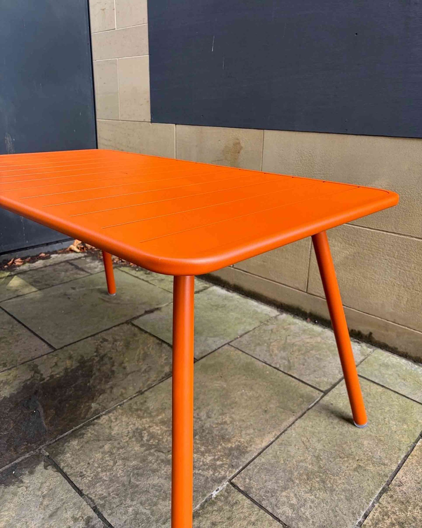 Ex-Display Luxembourg Dining Table Candied Orange