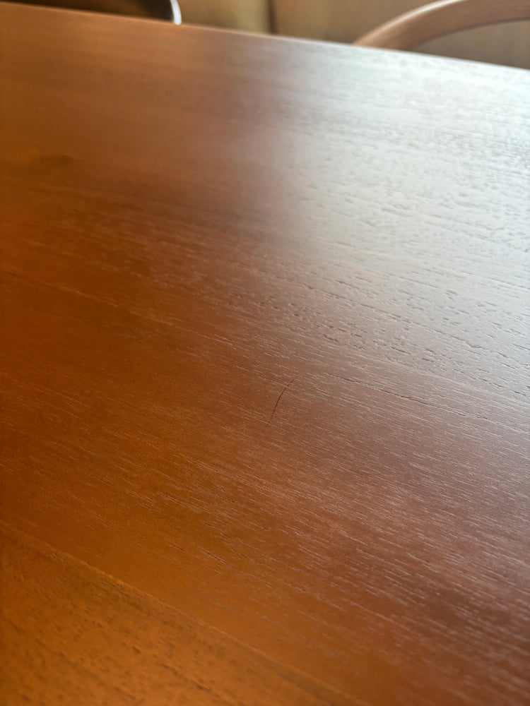 Ex-Display PI Dining Table Teak Brown