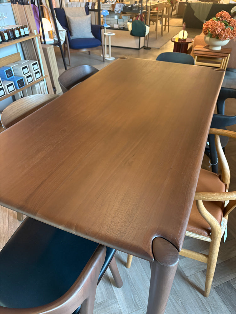 Ex-Display PI Dining Table Teak Brown