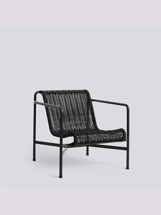Palissade Cord Outdoor Furniture Lounge Chair Low Anthracite