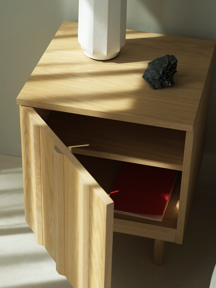 Rib Bedside Table | Normann Copenhagen | Catalog Interiors UK