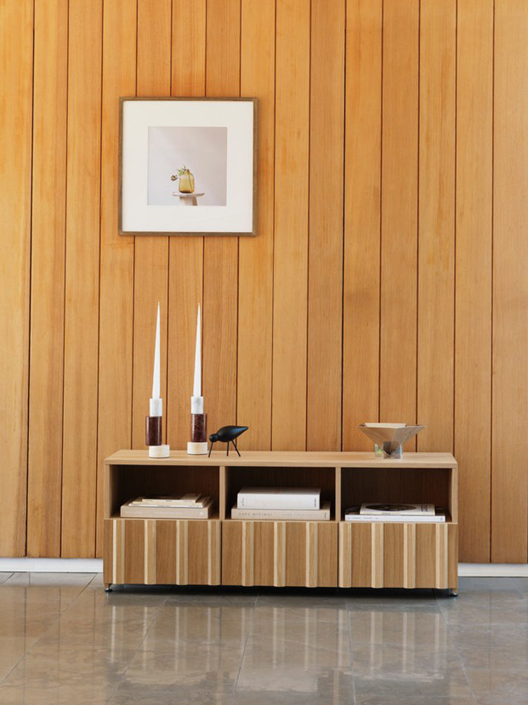 Rib Sideboard Low Hybrid | Normann Copenhagen | Catalog Interiors UK