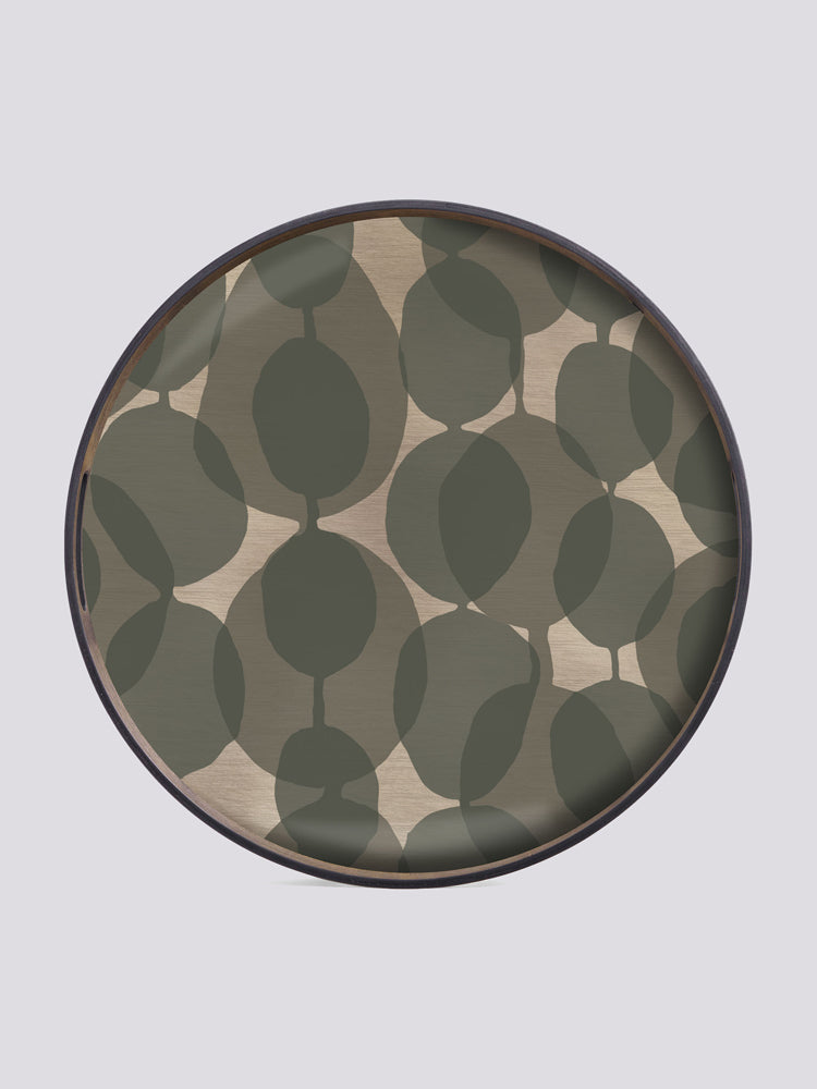 Round Dots Glass Tray | Ethnicraft | Catalog Interiors