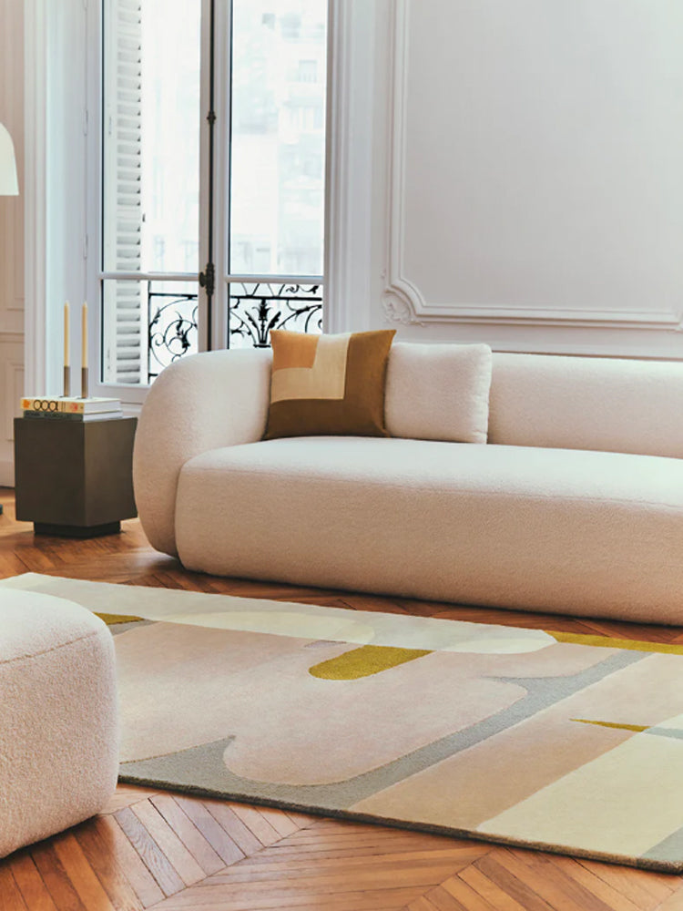 Sirocco Ocre Rug | Toulemonde Bochart | Catalog Interiors 