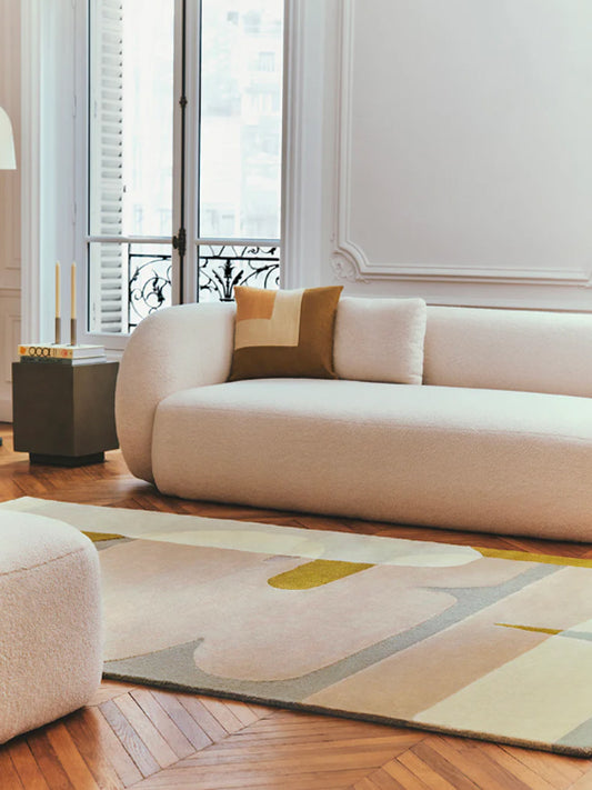 Sirocco Ocre Rug | Toulemonde Bochart | Catalog Interiors 