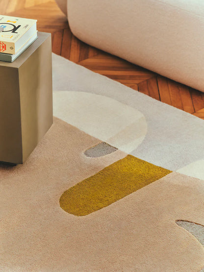 Sirocco Ocre Rug | Toulemonde Bochart | Catalog Interiors 