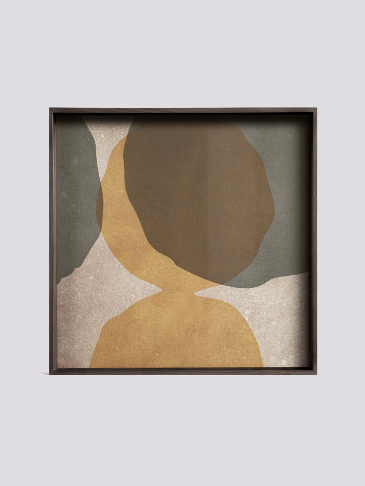 Square Dots Glass Tray | Ethnicraft | Catalog Interiors 