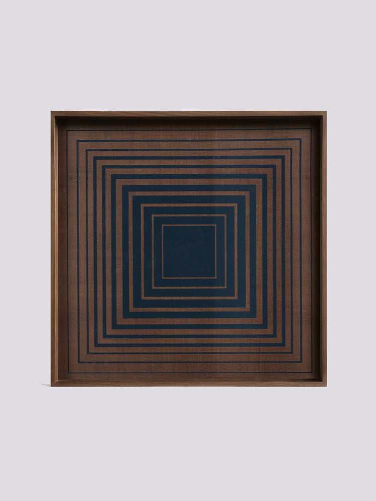 Square Glass Squares Tray | Ethnicraft | Catalog Interiors 