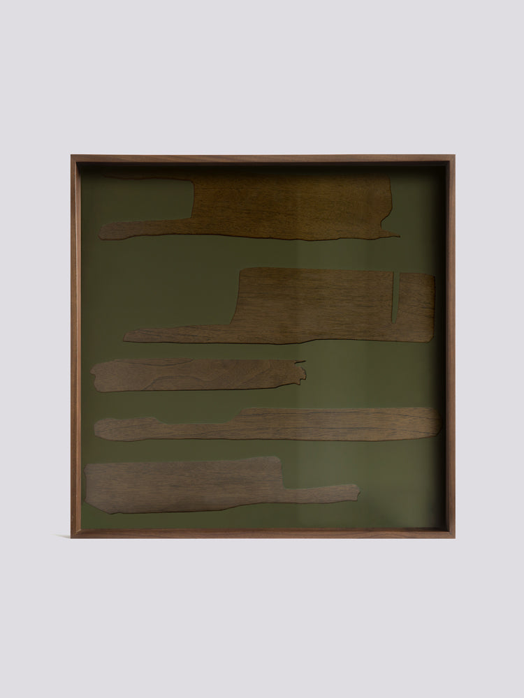 Square Second Nature Glass Tray | Ethnicraft | Catalog Interiors
