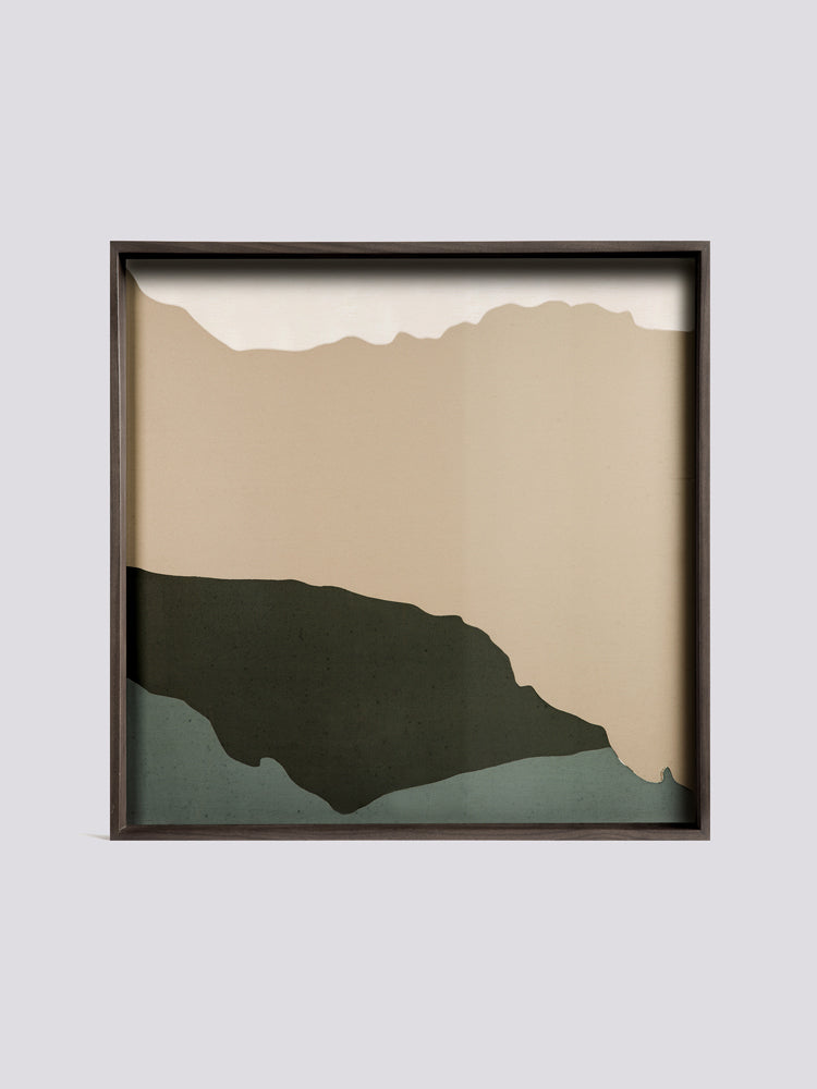 Square Wabi Sabi Glass Tray | Ethnicraft | Catalog Interiors