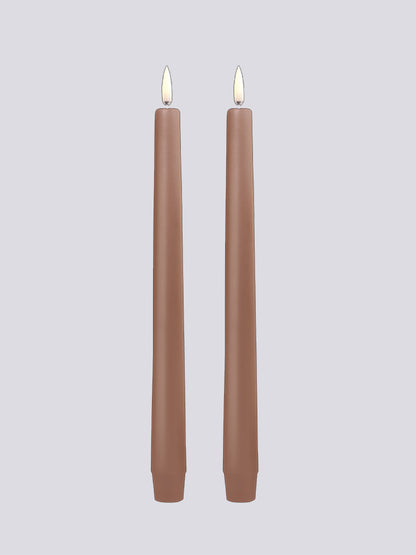 Classic Taper Candle set of 2 | Uyuni | Catalog Interiors UK