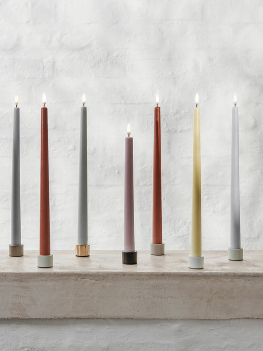 Classic Taper Candle set of 2 | Uyuni | Catalog Interiors