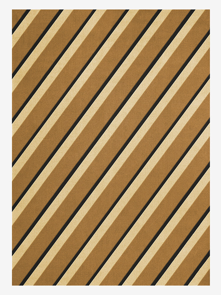 Teklan Diagonal Wool Rug Sand