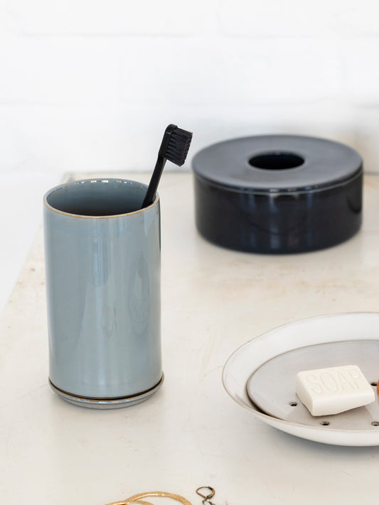 Terres de Reves Jar & Tray with Lid