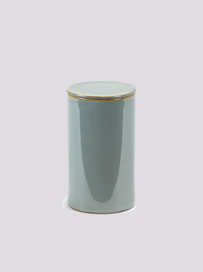 Terres de Reves Jar & Tray with Lid