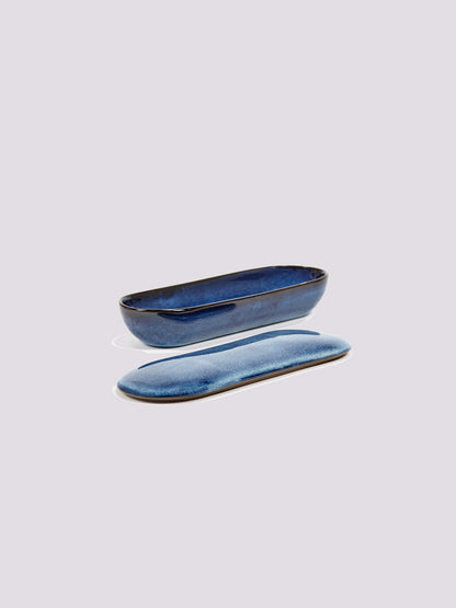 Terres de Reves Jar & Tray with Lid