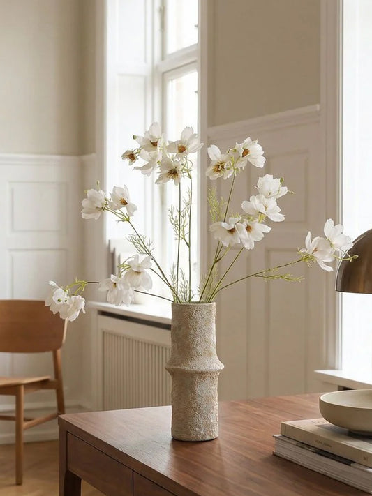 White Large Cosmo Daisy Flowers | Botane | Catalog Interiors UK